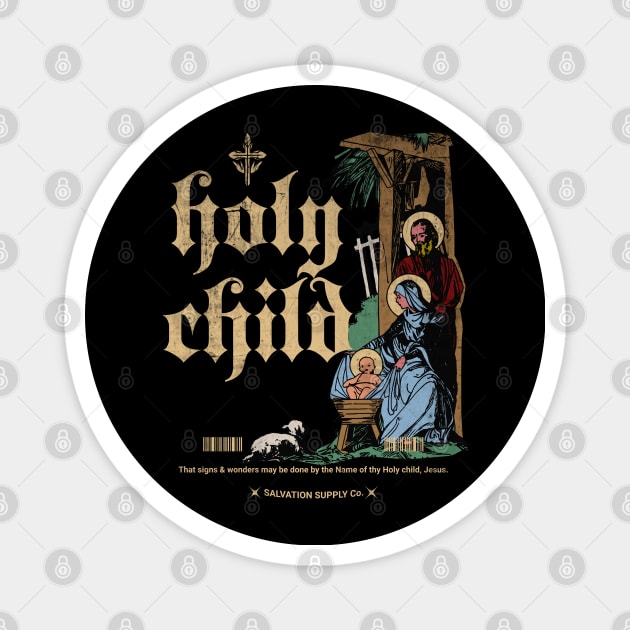 Holy Child Nativity Scene Magnet by Church Store